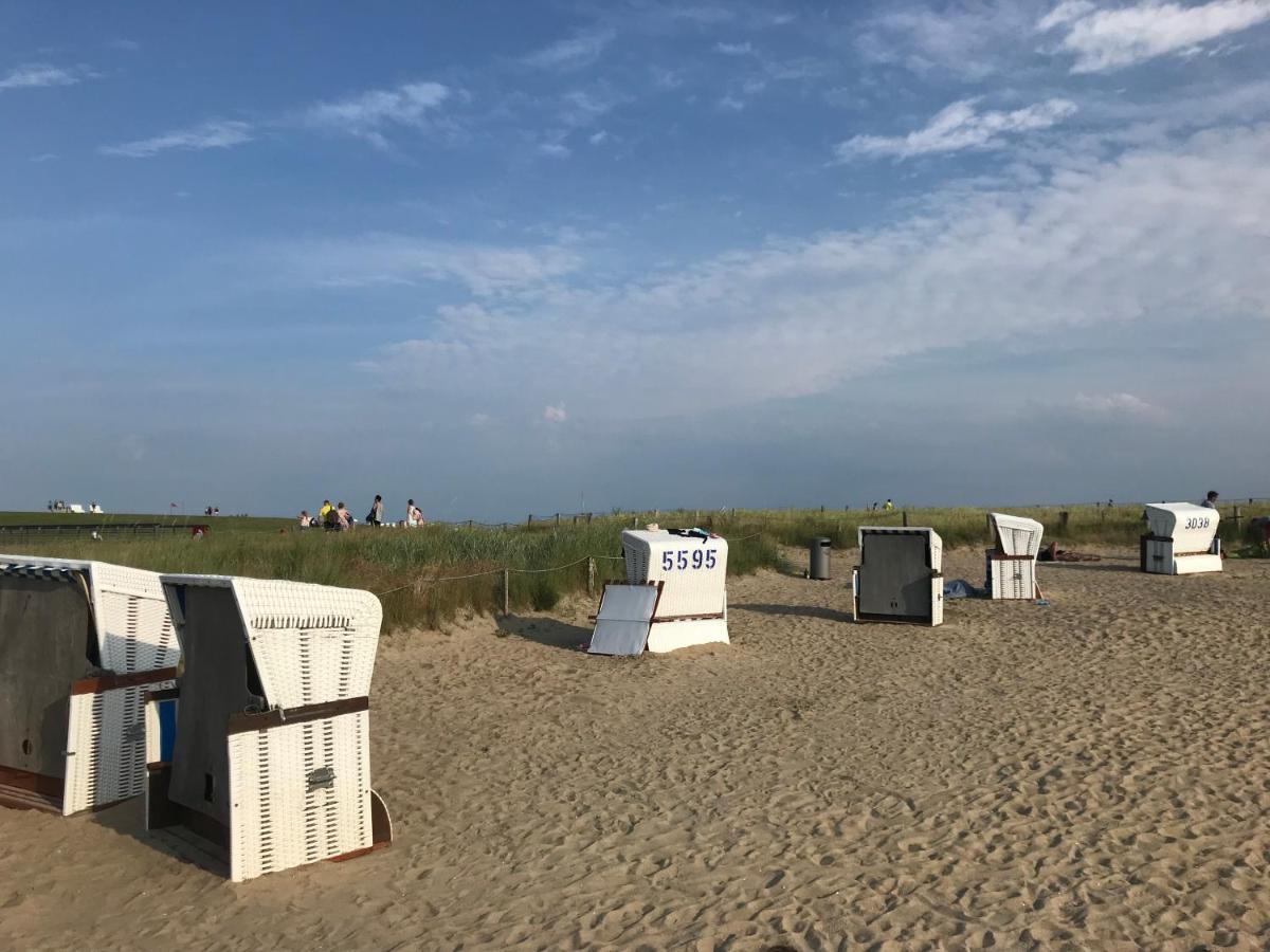 Ferienwohnung Ritthoff Perlebucht - Mit Strandkorb Am Meer Und Kostenloser Eintritt Ins Schwimmbad Büsum Exterior foto