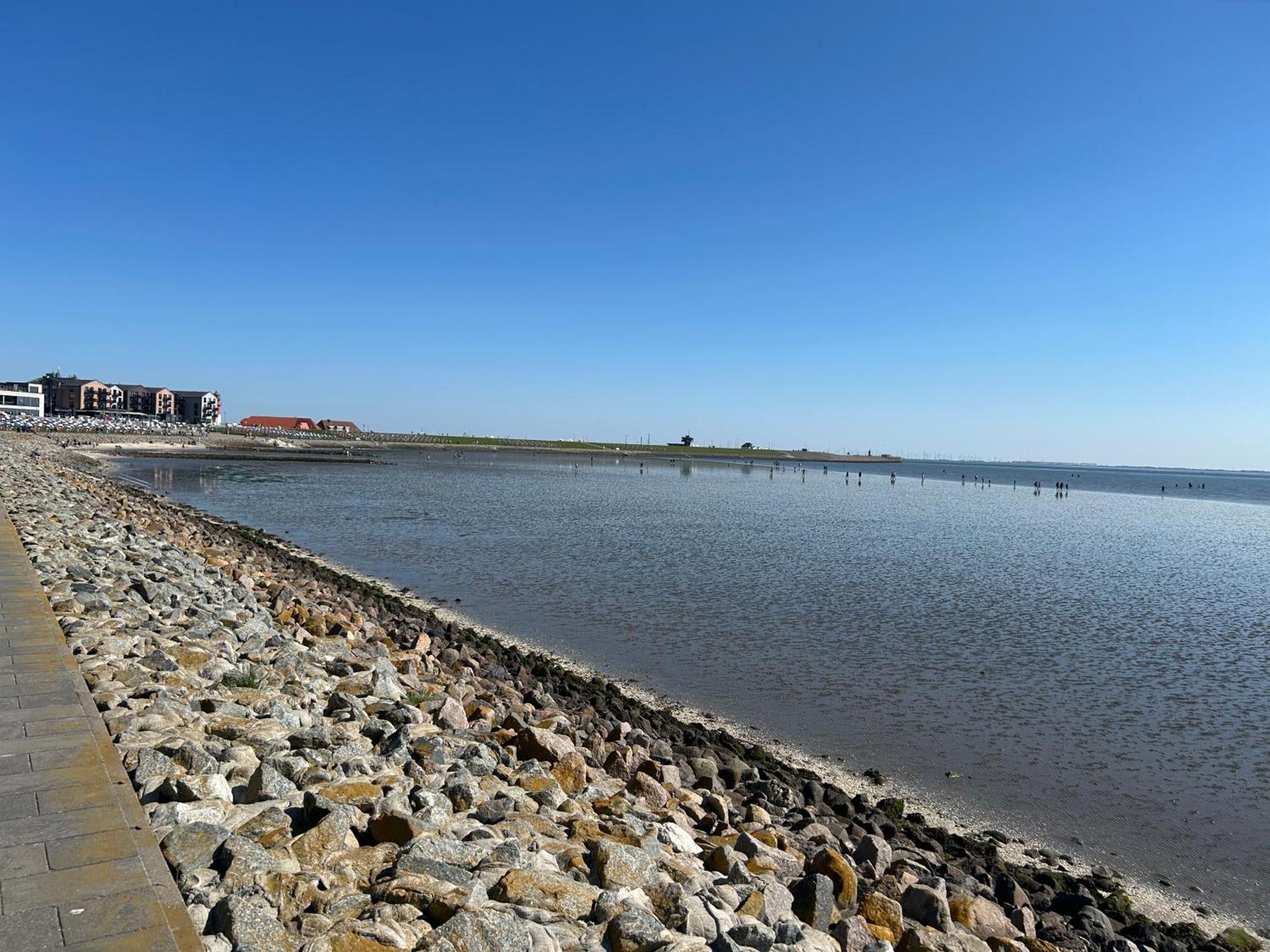 Ferienwohnung Ritthoff Perlebucht - Mit Strandkorb Am Meer Und Kostenloser Eintritt Ins Schwimmbad Büsum Exterior foto