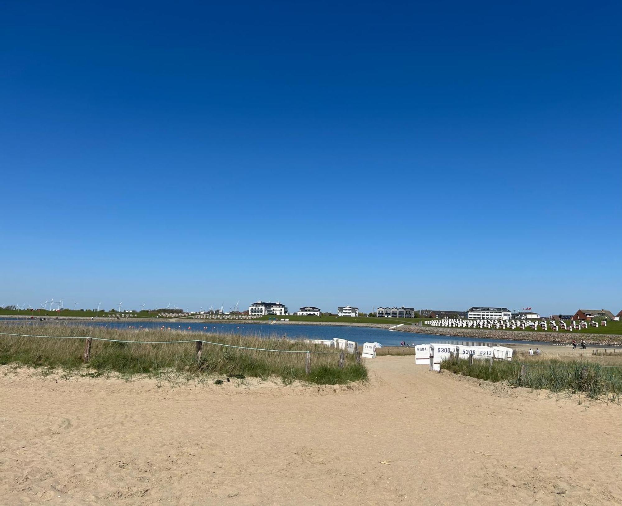 Ferienwohnung Ritthoff Perlebucht - Mit Strandkorb Am Meer Und Kostenloser Eintritt Ins Schwimmbad Büsum Exterior foto